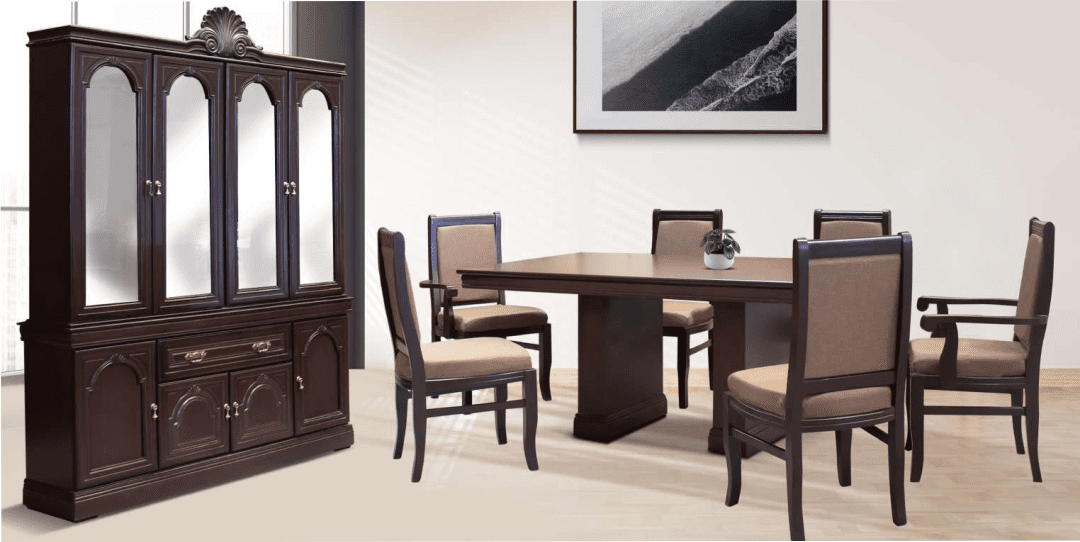 Comedor Emman Modelo Frida 6 Sillas | Mueblería Juárez